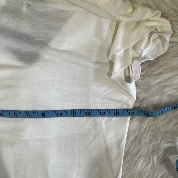 NEW ANTHRO Rails Romantic Casual Soft Pleated Flutter Lightweight T-Shirt S NWT - Picture 14 of 15